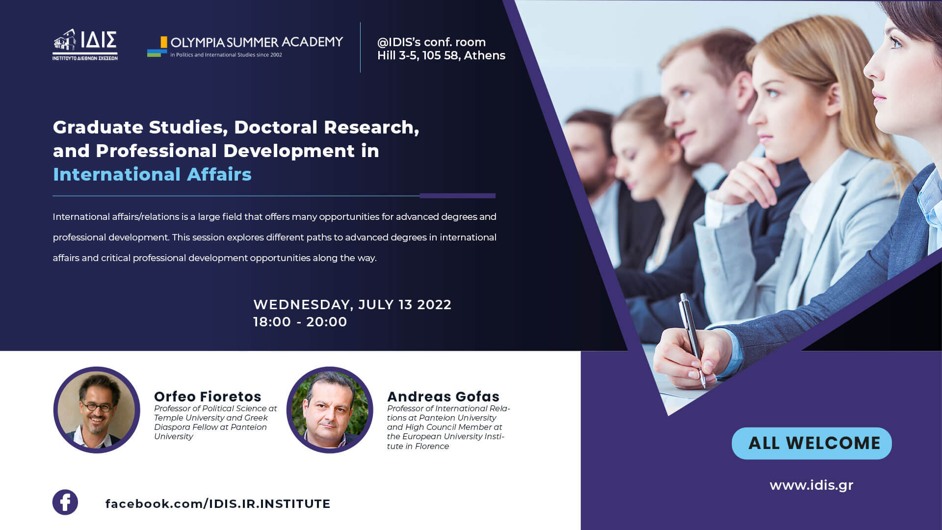 Graduate Studies, Doctoral Research, and Professional Development in International Affairs